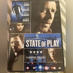 State of Play DVD - Gripping Thriller